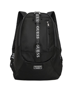 Женский черный рюкзак из ткани среднего размера, Black Guess