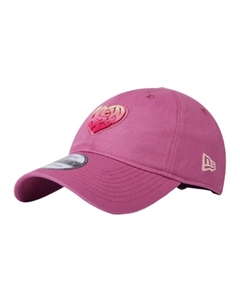 Хлопковая бейсболка унисекс розовая, Pink New era