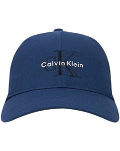 Хлопковая бейсболка унисекс морской синий, CGJ-Marine Blue Calvin klein