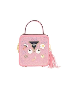 Сумка через плечо, розовый Mymo