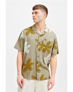 Рубашка, бежевый Solid