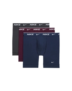 Dri-FIT Essential Stretch Трусы Мужские 3 шт, 3 шт (Темно-синий/Бордовый/Угольно-черный/Белый) Nike