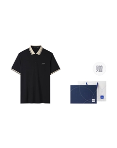 Футболка поло мужская, отбеленная 1J (с подарочным пакетом) Hla