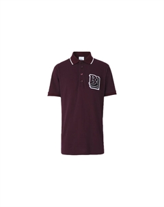 Футболка поло мужская Deep Chestnut, Dark Chestnut Burberry