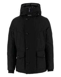 Куртка-пуховик на пуговицах, черный Woolrich