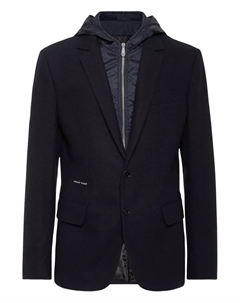 Блейзер с капюшоном, синий Philipp plein