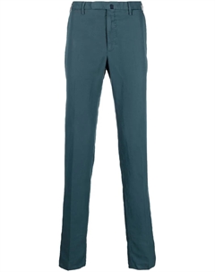 Прямые брюки чинос, синий Incotex