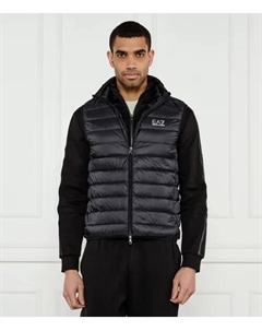 Пуховик без рукавов Regular fit, черный Ea7