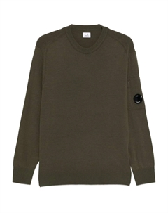 Толстовка с круглым вырезом, зеленый C.p. company