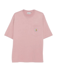 Футболка с карманом Hudson, розовый Carhartt wip