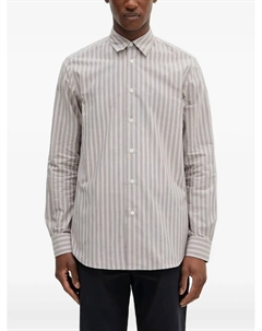 Полосатая рубашка с длинными рукавами, серый Paul smith
