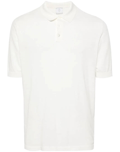 Рубашка поло в рубчик, белый Eleventy