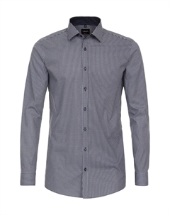 Деловая рубашка "Деловая рубашка принт", синий Venti