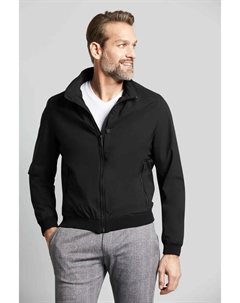 Блузон, без капюшона, с воротником стойкой, черный Bugatti