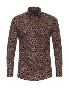 Деловая рубашка "Деловая рубашка принт", оранжевый Venti