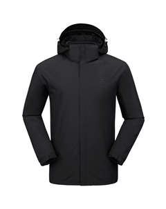 Водостойкая ветрозащитная дышащая износостойкая ветровка мужская, чернильно-серый Camel