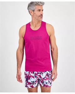 Мужская майка Beach Logo, розовый Hugo boss