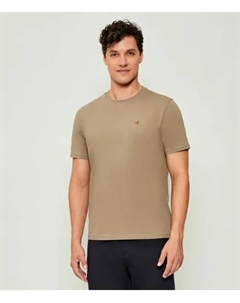 Футболка Salis Regular fit, бежевый Napapijri