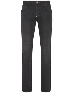 Джинсы Supreme Iconic прямого кроя, черный Philipp plein