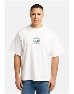 Футболка с принтом MIT BACK -CASA EGGER, кремовый Carlo colucci