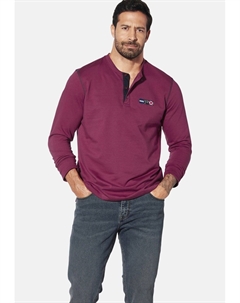 Лонгслив JORNSEN, темно-красный Jan vanderstorm