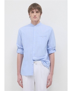 Рубашка COREANA A RIGHE, светло-голубой Calliope