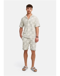 Шорты SET - Shirt, темно-зеленый Indicode jeans