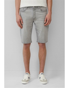 Джинсовые шорты BERMUDA-REGULAR FIT MID RISE STRAIGHT LEG, цвет Grau S.oliver