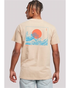 Футболка с принтом, песочный F4nt4stic