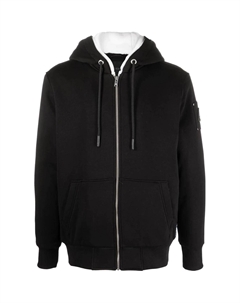 Толстовка с капюшоном на молнии и шнурком, Black Moose knuckles