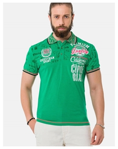 Рубашка-поло, зеленый Cipo&baxx