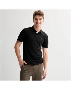 Мужское поло с коротким рукавом, черный Volcom