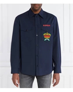 Рубашка ls Oversize fit, синий Kenzo