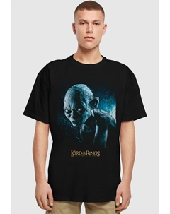 Футболка с принтом LORD OF THE RINGS - GOLLUM HEAVY OVERSIZE, черный Merchcode