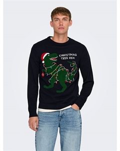 Пуловер, цвет dunkleblau Only & sons