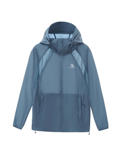 Мужская куртка для активного отдыха с сетчатыми вставками охлаждающим эффектом и защитой от ультрафиолета UPF50+, Stonewashed Blue Camel