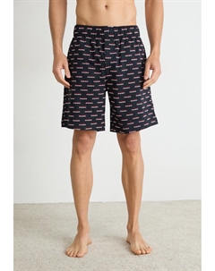 Пижамные штаны SPLIT LOGO SHORTS, черный Hugo