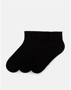 3 Пары носков черного цвета Pull & bear