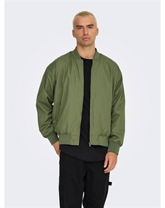 Демисезонная куртка, зеленый Only & sons