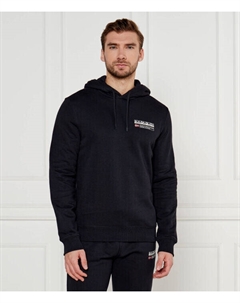 Толстовка мужская с логотипом, черный Napapijri