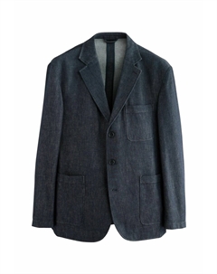 Пиджак-блейзер REGULAR FIT - EDIT - Denim jacket, синий Next