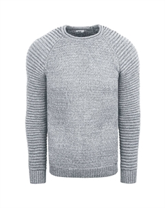 Пуловер модной крупной вязки, серый Rusty neal