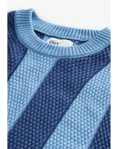 Джемпер STRIPE CREW, синий Next