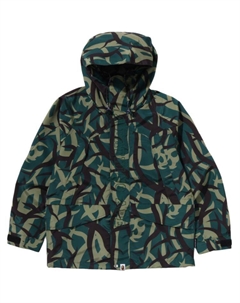 Бейп пробный камуфляжный сноубордический пуховик, Green A bathing ape®