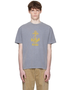 Футболка Davy, цвет blue-gray A.p.c.