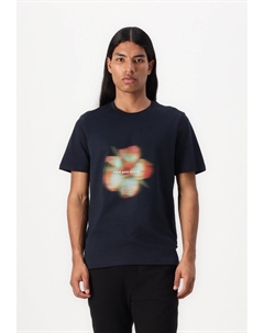 Футболка с принтом MOTION GRAPHIC, темно-синий Lyle & scott