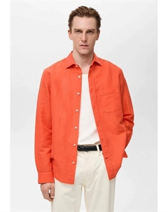 Рубашка AVISPA, оранжевый Mango