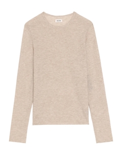 Кашемировый свитер с длинными рукавами, нейтральный Zadig&voltaire