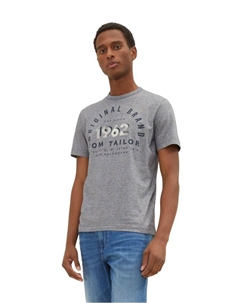 Футболка, серый Tom tailor