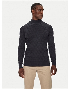 Свитер обычного кроя, синий Indicode